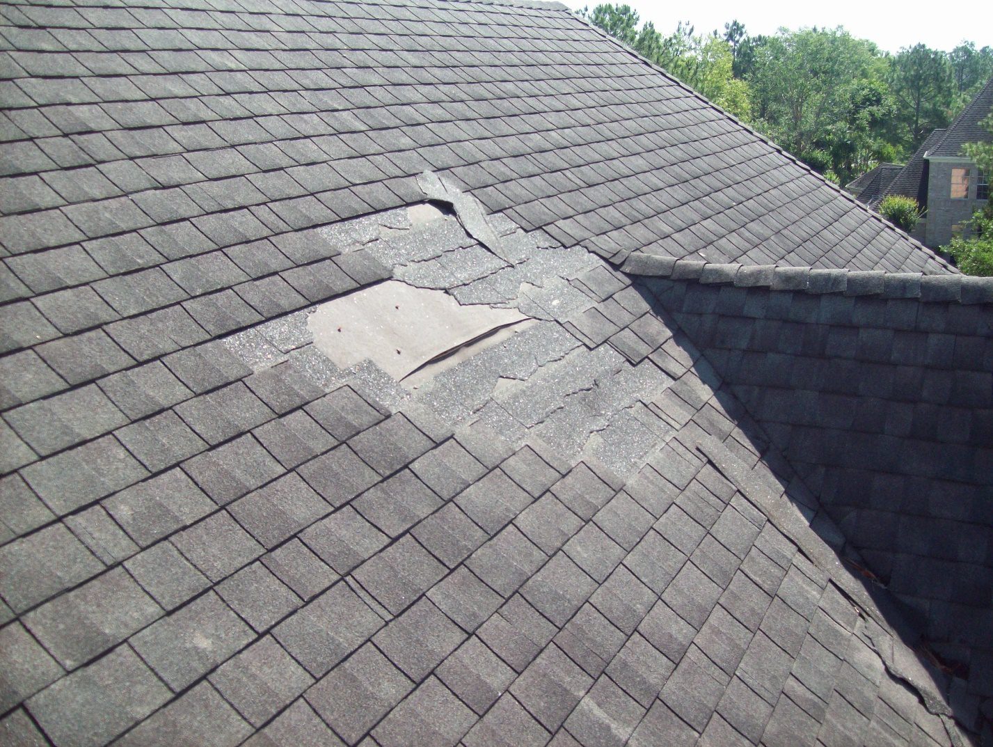 Hail Damage Roof